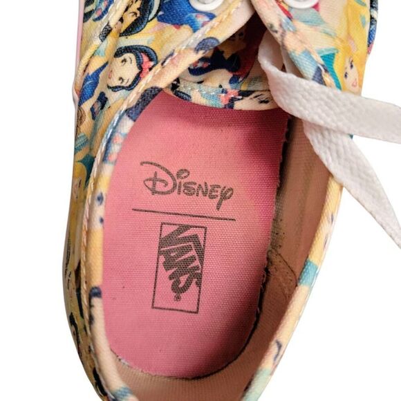 Vans Disney Princesses Snow White Little Mermaid Belle Jasmine Cinderella Shoes - Picture 10 of 12